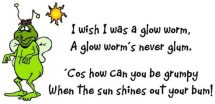 A sun and a cartoon of words

Description automatically generated with medium confidence